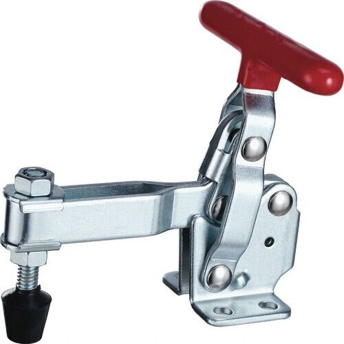 RapidHold 375lbs T-Handle U-Bar Flanged Base Vertical Hold Down Clamp