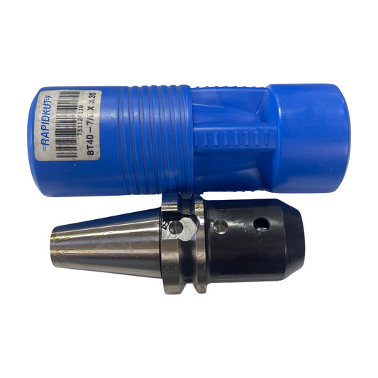 RapidHold BT40 End Mill Holder 7/8" Connection Diameter 3.35" Protruding Length