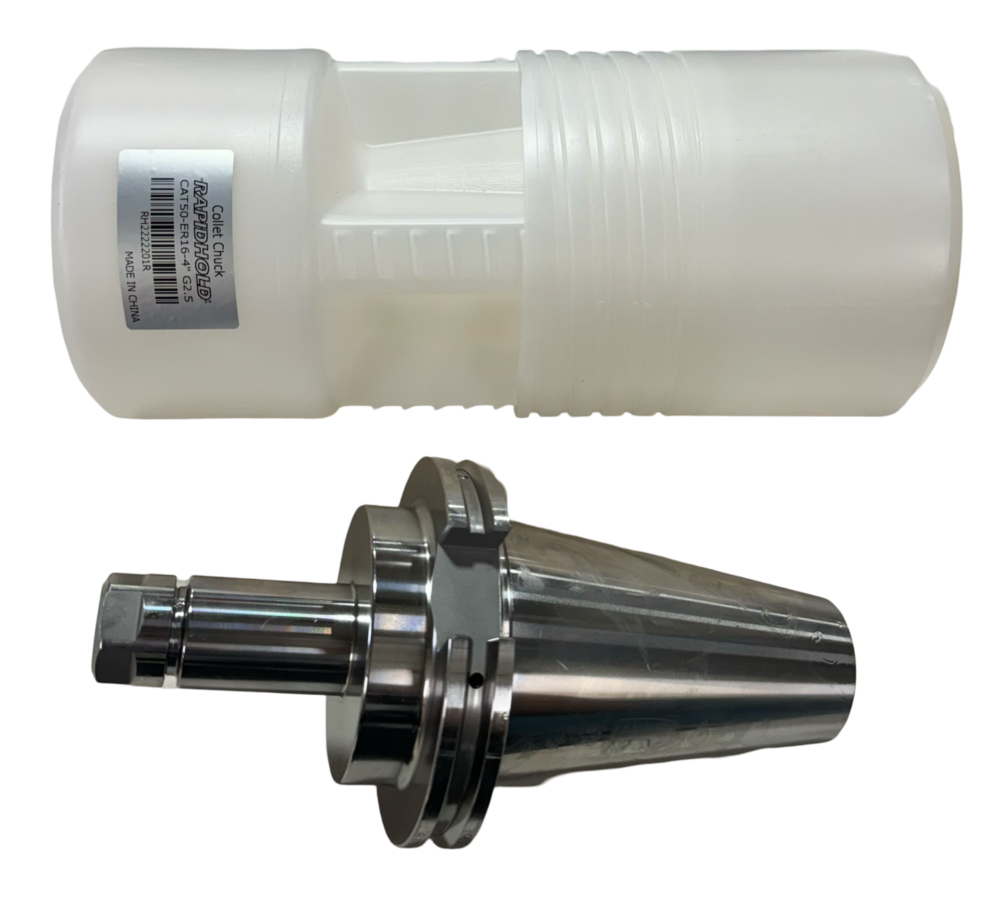 RapidHold CAT50 x ER16 Collet Chuck 4" Protruding Length