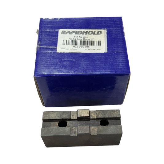 RapidHold Soft Top Jaw for 3 & 4 12" Lathe Chucks