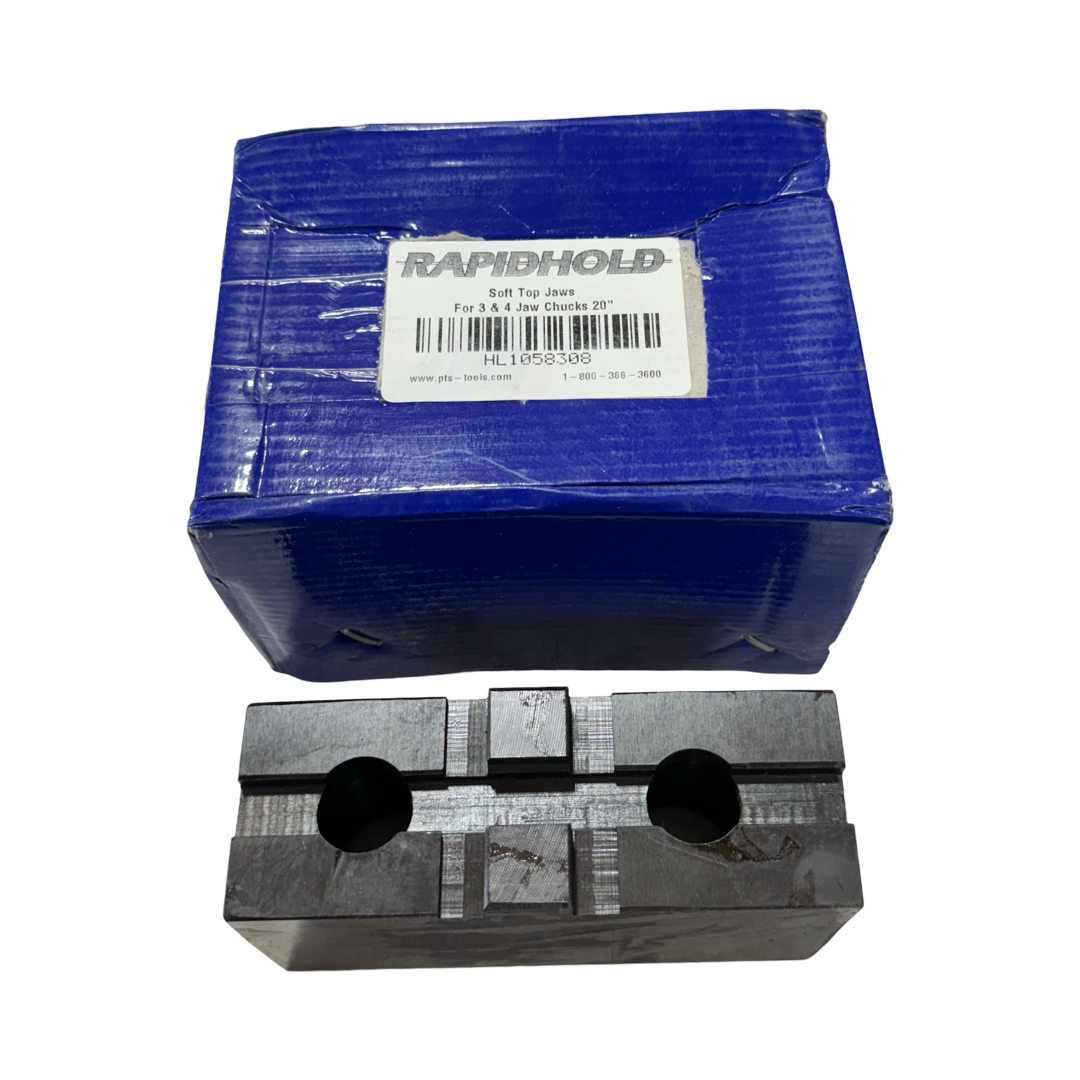 RapidHold Soft Top Jaw for 3 & 4 20" Lathe Chucks