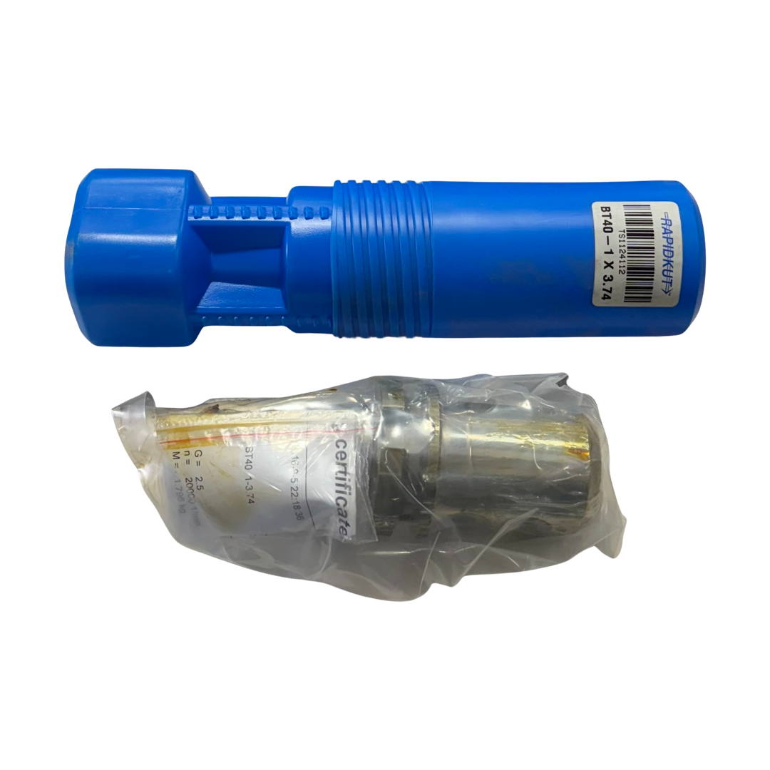 RapidKut BT40 1" End Mill Holder 3.74" Gage Length