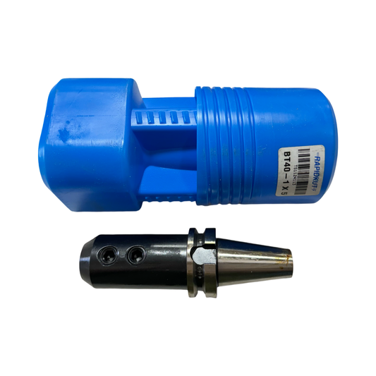 RapidKut BT40 1" End Mill Holder 5" Protruding Length