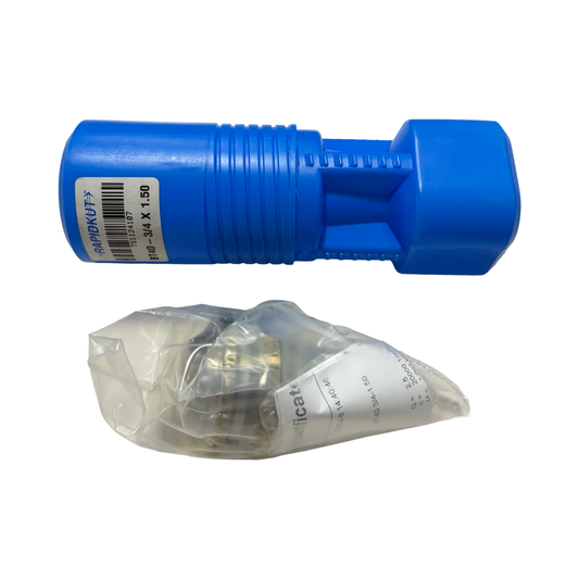 RapidKut BT40 3/4" End Mill Holder 1.50" Projection