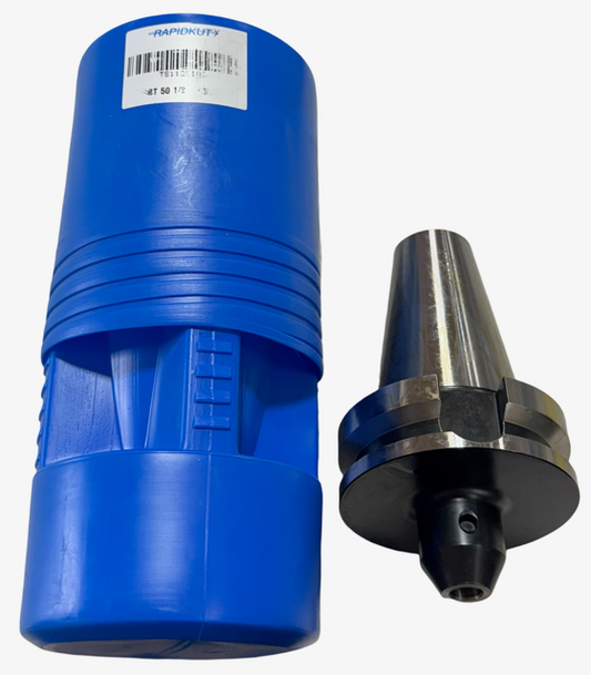 RapidKut BT50 End Mill Holder 1/2" Hole Diameter 2.95" Protruding Length