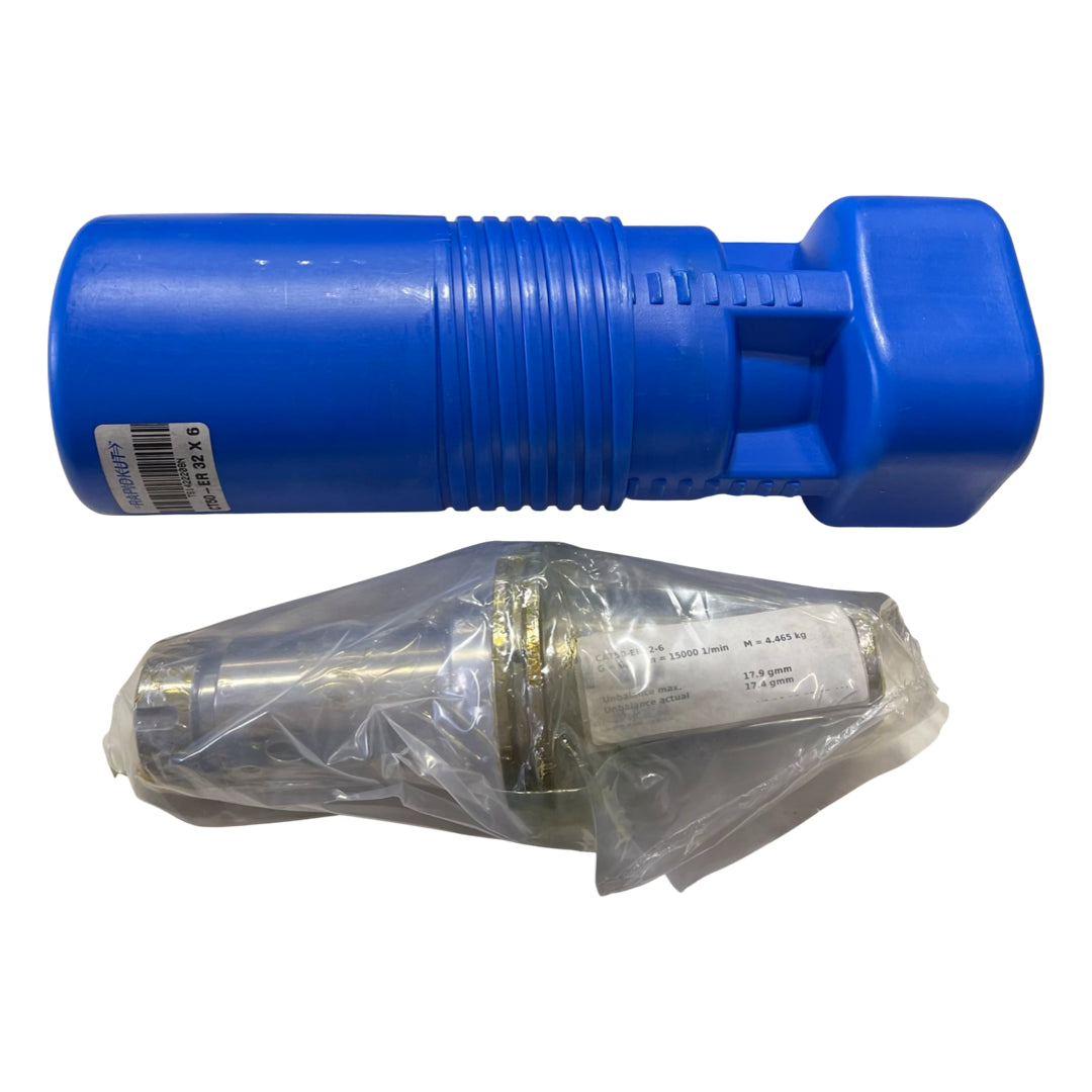 RapidKut CAT50 Collet Chuck ER32 x 6" Tool Holder