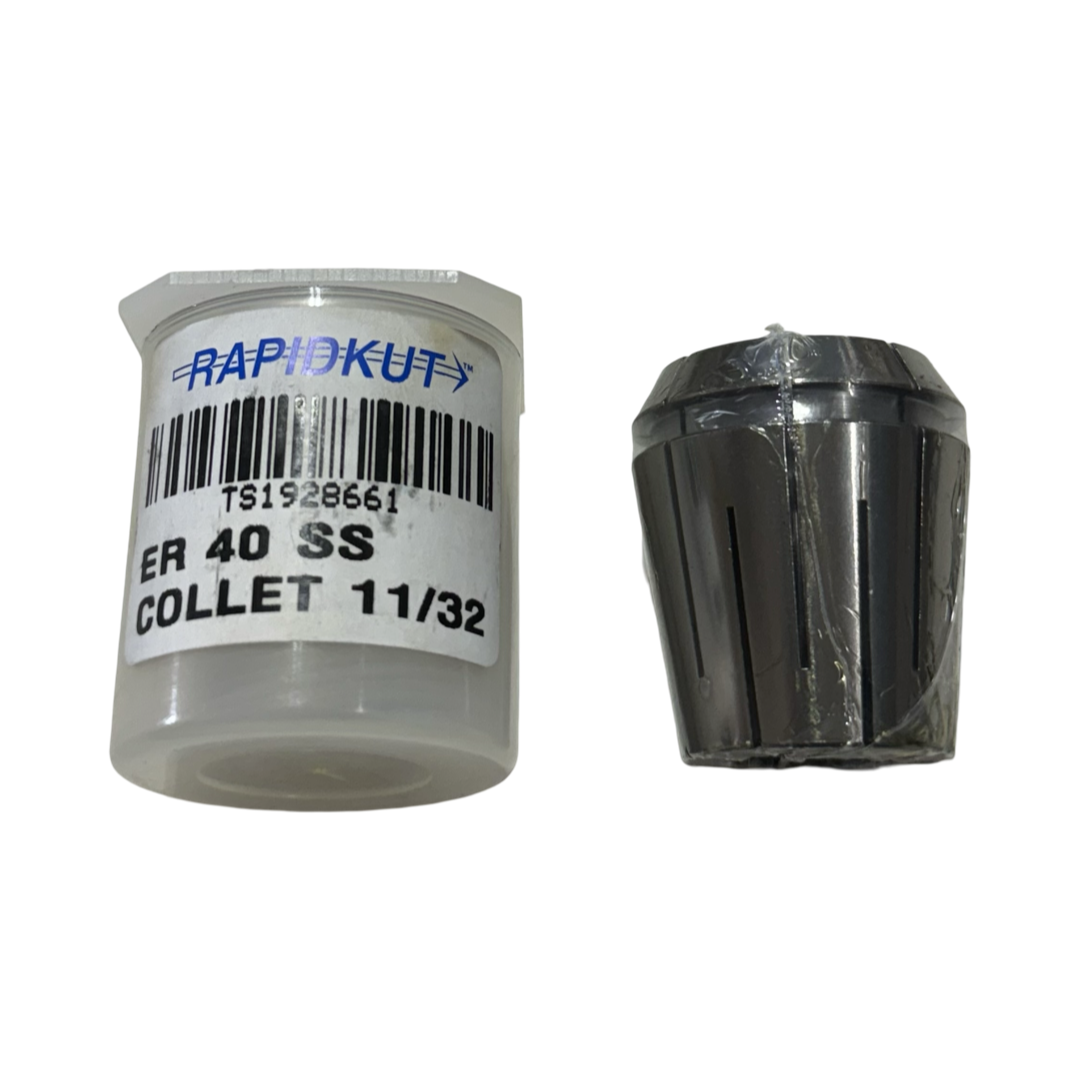RapidKut ER40 11/32" Steel Sealed Collet