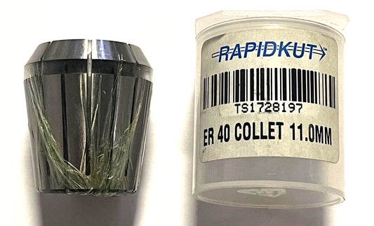 RapidKut ER40 11mm Steel Sealed Collet