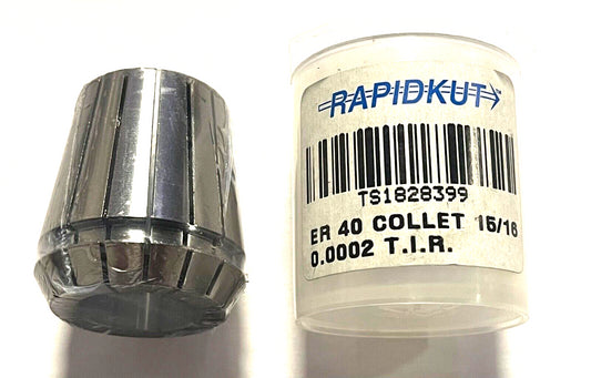 RapidKut ER40 Collet 15/16" 0.0002 T.I.R