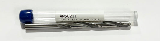 RapidKut Letter K Carbide Tipped Jobber Length Drill Bit USA Made