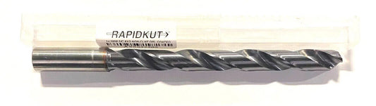 Rapidkut 14.5mm Solid Carbide Drill High Performance TiAlN Coated 8xD 140Â° USA