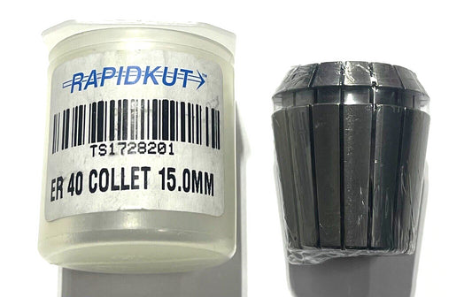 Rapidkut ER40 15mm Steel Sealed Collet 0.0004 TIR