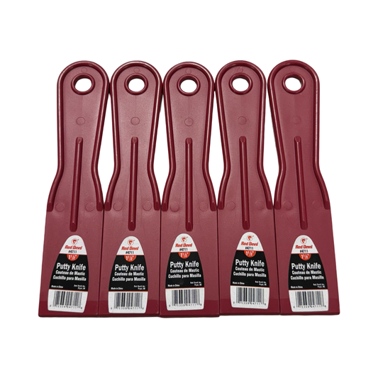 Red Devil 4711 1.5" Putty Knife 5 Pack