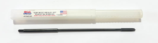 Regal M4 x 0.7mm HSS 6" Pulley Tap Spiral Point Plug Tap 2 Flute Necked D4 USA