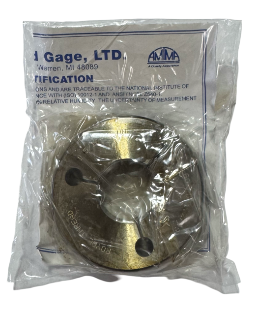 Royal 1-5/16"-18 2A GO & NO GO Thread Ring Gage Set USA Made