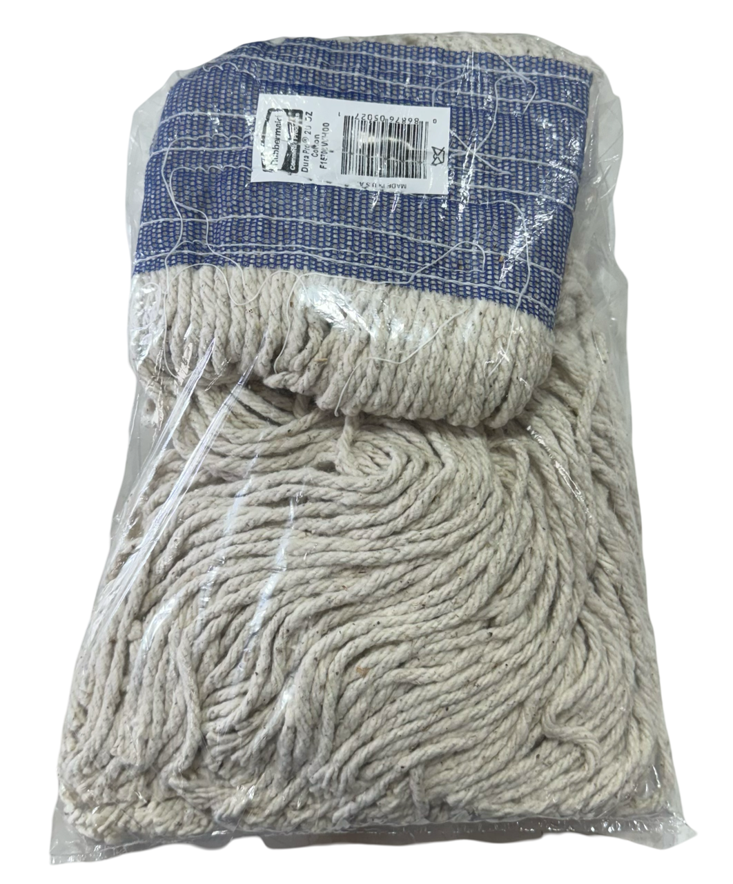 Rubbermaid Dura Pro 20 oz Cotton Deck Mop Head Cut End USA Made