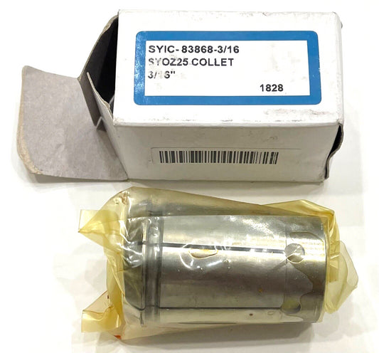 SYIC 3/16" Perske Style Spring Collet Coolant Thru
