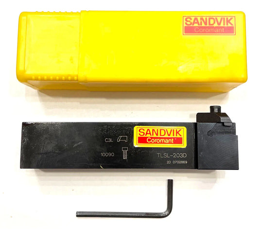 Sandvik TLSL-203D TOP-LOK TOOLHOLDER for Parting Grooving 5753254