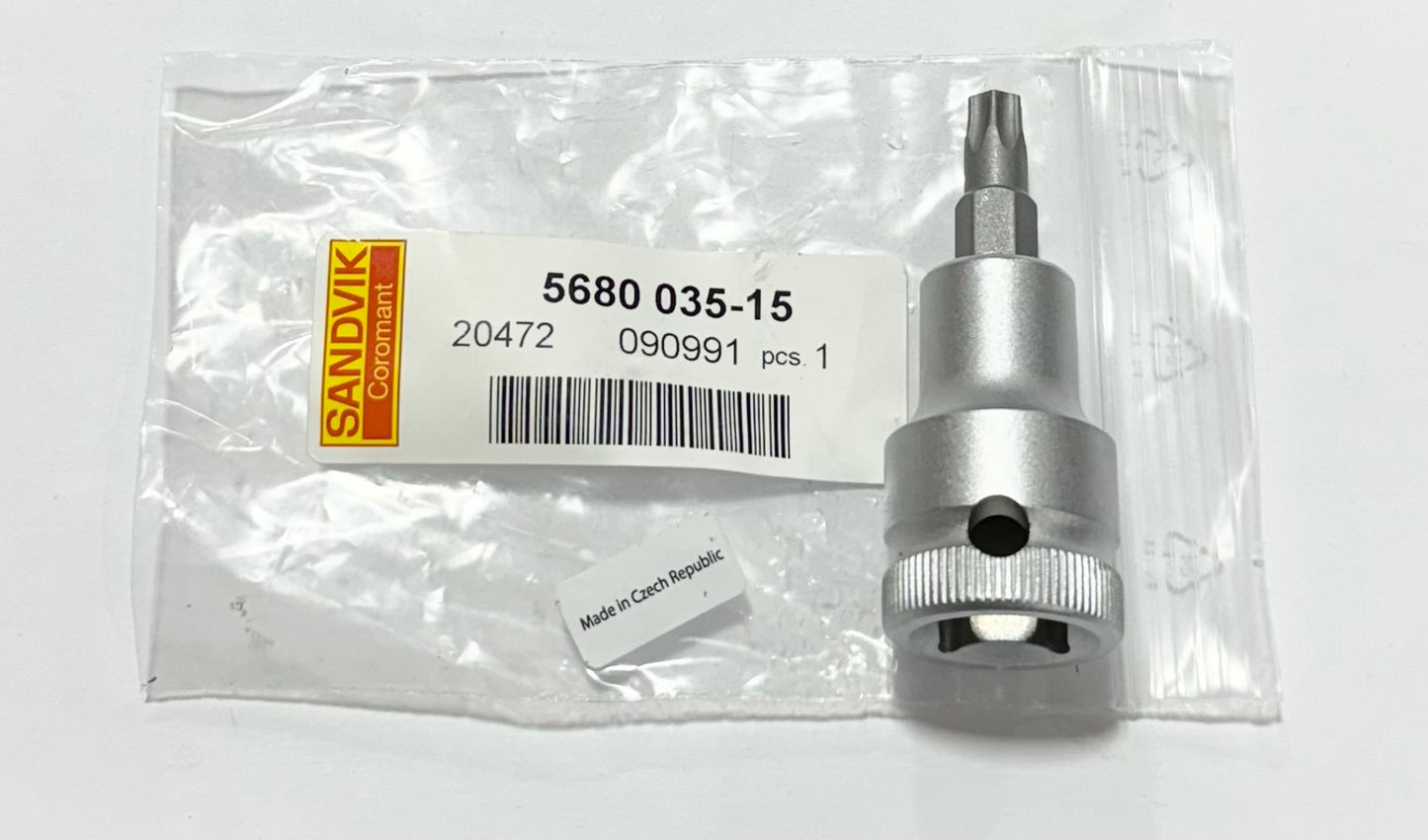 Sandvik TX40 Hex Key Adapter