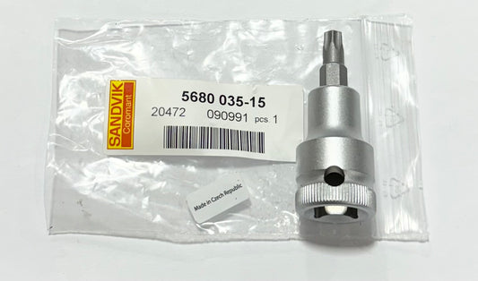 Sandvik TX40 Hex Key Adapter
