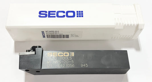 Seco MTJNRS-20-5 Indexable Turning Tool Holder 31.8mm x 31.8mm x 178mm