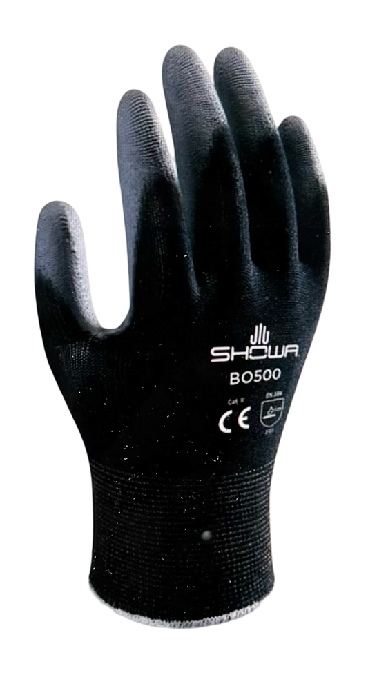 Showa 13 Gauge Safety Glove Engineered Nylon Polyuretahne Coated Size XL