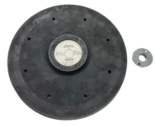 Skil 9" Heavy Duty Rubber Backing Pad USA Made 99800