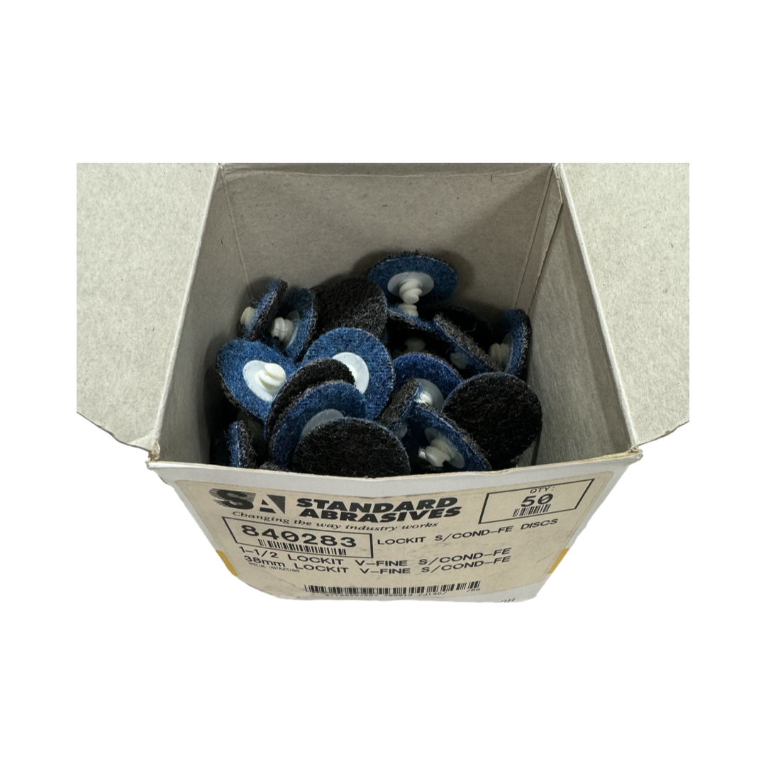 Standard Abrasives 1-1/2" Roloc Surface Conditioning FE Discs Very Fine AO 50pk