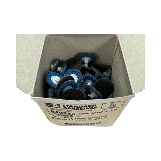 Standard Abrasives 1-1/2" Roloc Surface Conditioning FE Discs Very Fine AO 50pk