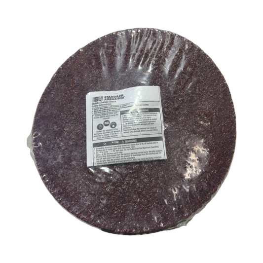 Standard Abrasives 7" x 5/8-11 Quick Change Surface Conditioning FE Disc MED 10pk