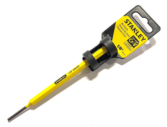 Stanley 1/8" x 6" Pin Punch High Grade Cr-V Steel 16-231