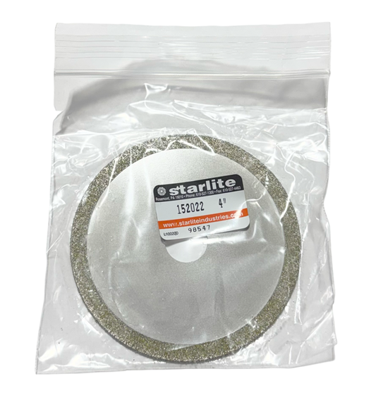 Starlite 4" Diamond Saw Blade Continuous Rim 3/4" Arbor Hole