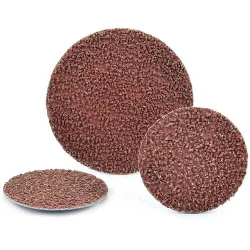 Superior Abrasives 3" Shut-Kut Quick Change Sanding Disc Type S 80 Grit A/O 50pk