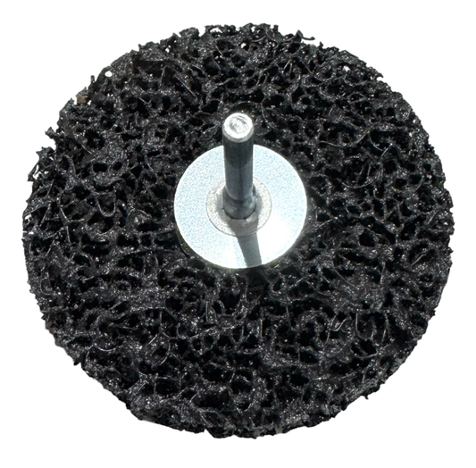 Superior Abrasives 4" x 1/2" x 1/4" Shur-Brite Stripping Wheel X-CRS