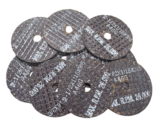 Surf-Pro 2-1/2" x 1/16" x 3/8" Cut-Off Wheel 46 Grit Type 1 A/O 10 Pack