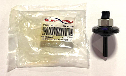 Surf-Pro Wheel Arbor Adapter 1/2" Nut Type Cut Off Wheels 1/4" Shank SP2400124N