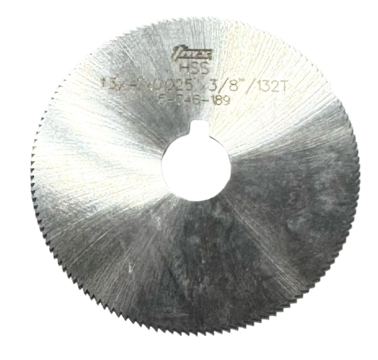 TMX 1-3/4" x .025" x 3/8" HSS Jewelers Slotting Saw 132 Teeth