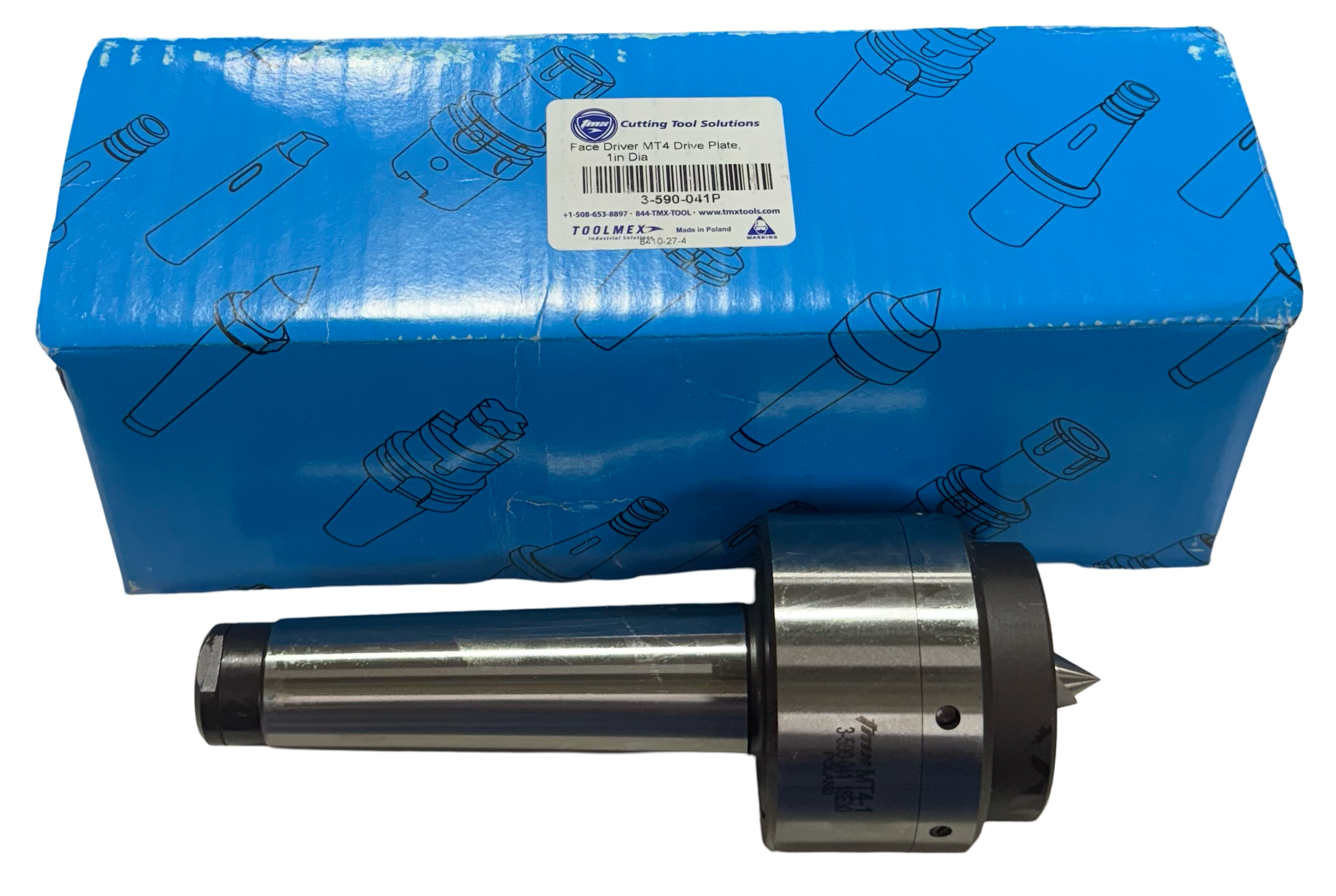 TMX Automatic Face Driver MT4 Drive Plate 1" Diameter