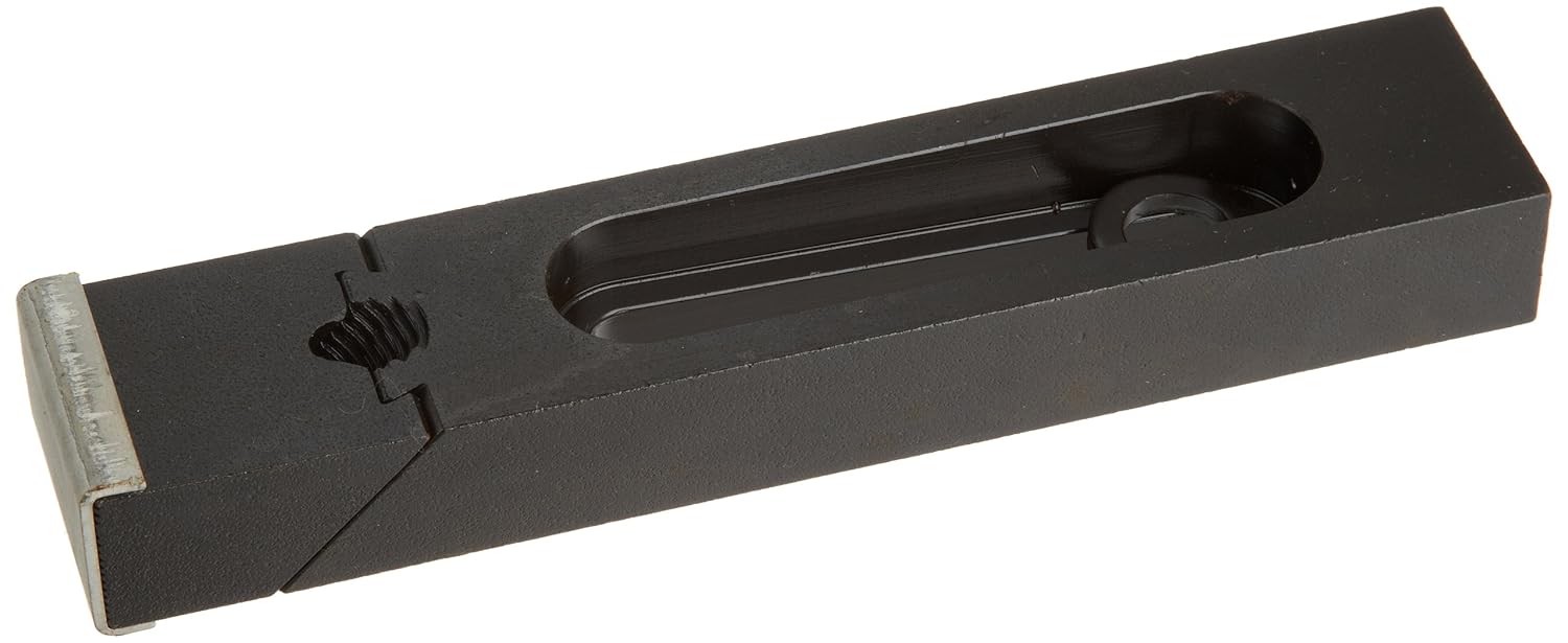 Te-Co 7-1/4" Length Double Action Edge Clamp Black Oxide 1018 Steel