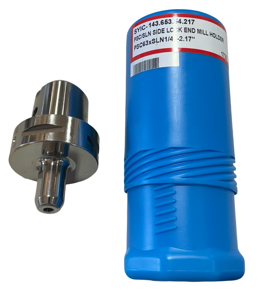 Techniks End Mill Holder C6 Taper Shank 1/4" Hole 2.17" Projection