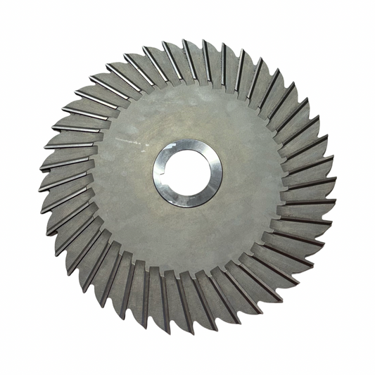 Toolmex 8" x 3/16" x 1-1/4" Plain Tooth Metal Slitting Saw 42 Tooth