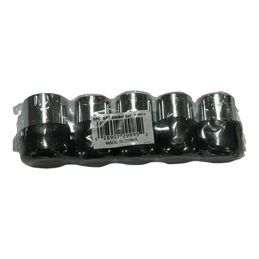 TradesPro 5 Piece 3/8" Drive SAE Socket Set 6 Point 5/16" to 9/16"