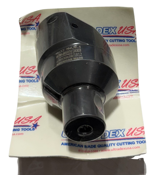 Ultra-Dex 2" Shank Left Hand, 2.400" Minimum Bore Modular Boring Head USA