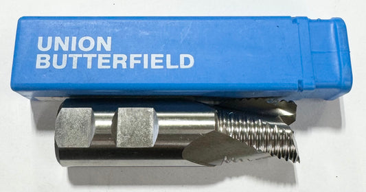 Union Butterfield 1" Cobalt Roughing End Mill 3 Flute Stub Length