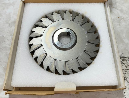 Union Butterfield 8" x 7/8" x 1-1/2" HSS Staggered Tooth Side Milling Cutter USA Made