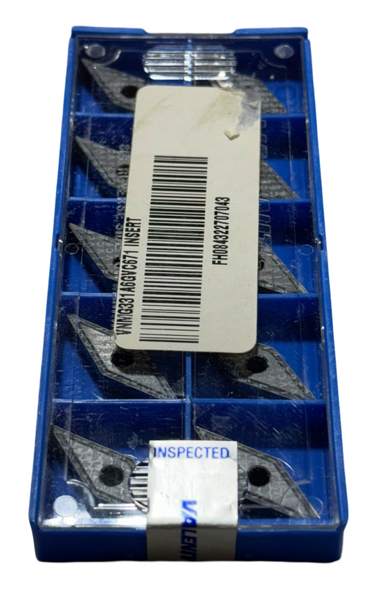 Valenite Carbide Insert VNMG331A6G Grade VC671 Turning Inserts 10 Pack