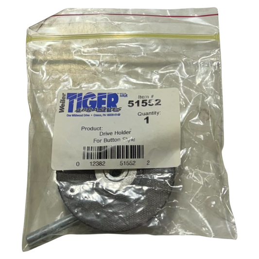 Weiler 3" Type R Back-Up Pad Drive Holder for Button Style 51552