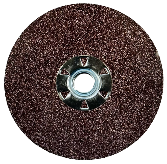 Weiler 4-1/2" x 5/8-11 Resin Fiber Discs 50 Grit Aluminum Oxide 25 Pack