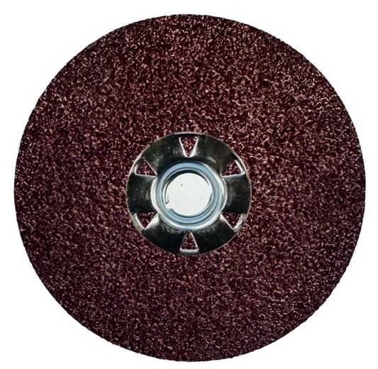 Weiler 4-1/2" x 5/8-11 Resin Fiber Sanding Discs 24 Grit Aluminum Oxide 25 Pack
