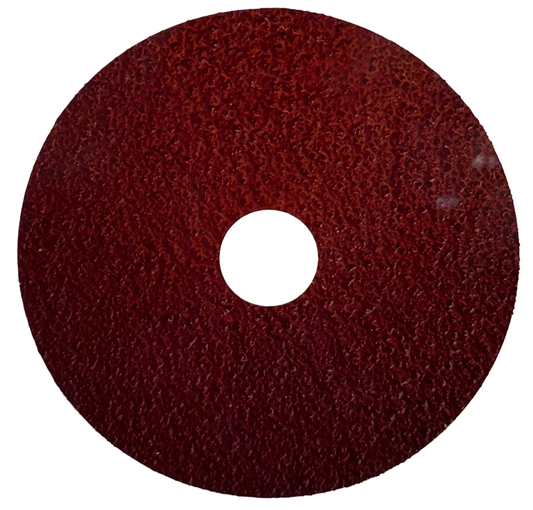 Weiler 4-1/2" x 7/8" Resin Fiber Discs 36 Grit Aluminum Oxide 25 Pack